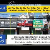 Cho thuê nhà Mặt Tiền Tân Kỳ Tân Quý 101m², 2Lầu - GẦN NGÃ TƯ AEON , ĐH CÔNG THƯƠNG
